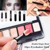 10 шт. Портативный двухсторонний латексный спонж Одноразовая кисть для теней Инструменты для макияжа