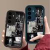 Daily Life Print Matte Shockproof Case For Samsung S25 S24 FE S23 Ultra S22 A16 A55 A35 A15 A54 A34 Lens Protection TPU Soft Silicone Phone Cover