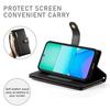 DF-011 For Xiaomi Redmi 13 4G/13 5G Case Zipper Pocket Wallet Leather Phone Cover with Straps
