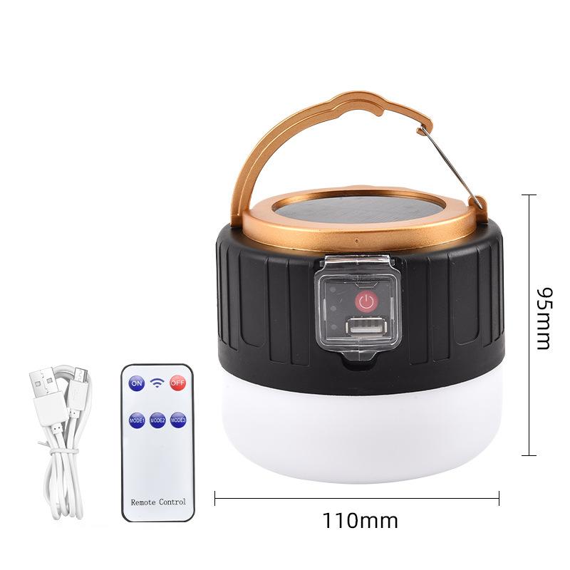 Solar LED Camping Light Portable Outdoor Emergency Lights USB Rechargeable Bulb For Outdoor Tent Lamp High Power Lantern For BBQ
