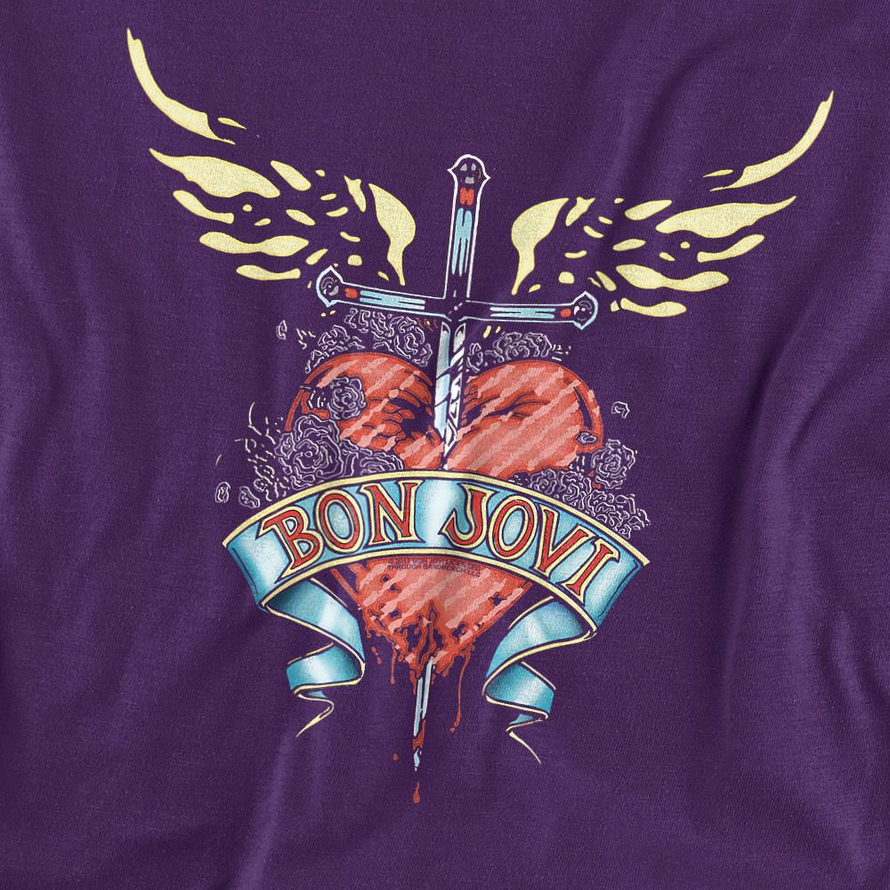 Bon Jovi Unisex Adult Dagger T-Shirt