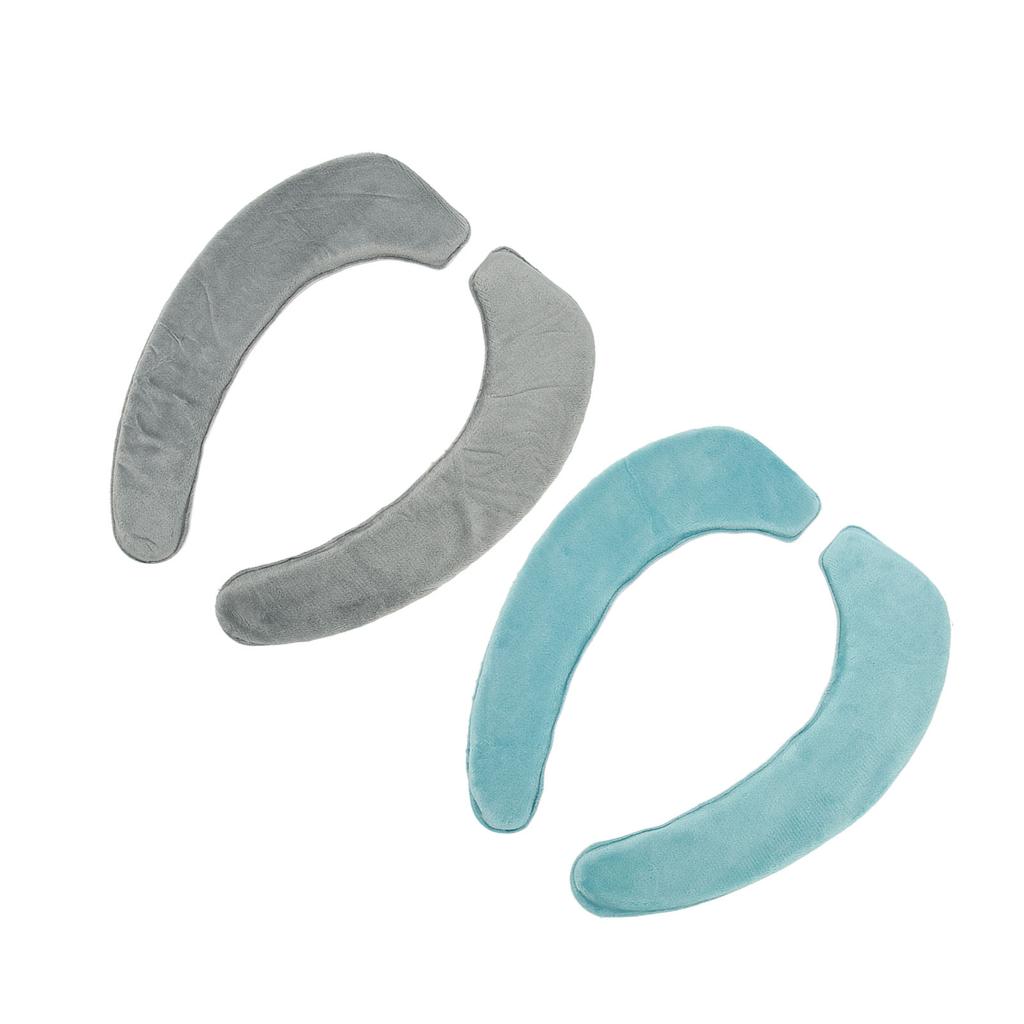 2 шт. Чехол-грелка для унитаза Мягкий Удобный Теплый Стирающийся Самоклеящийся Фланелевый Чехол для Сиденья Унитаза Cu