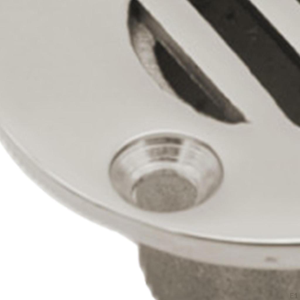 Boat Deck Drain Easily Install Round Marine Drainage Stainless Steel for Accessories RV
