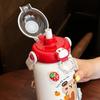 Large Capacity Vacuum Cup Cartoon Coffee Cup Cute Student Water Cup  Gift