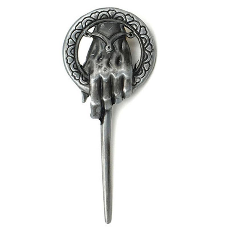 Charming Game Of Thrones Hand Of The King Lapel Replica Costume Pin Brooch