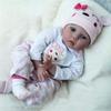 42cm 55cm Lifelike Reborn Dolls Realistic Full Silicone Baby Set Vinyl 55CM Newborn Girl Doll Princess Toddler Toy Gift