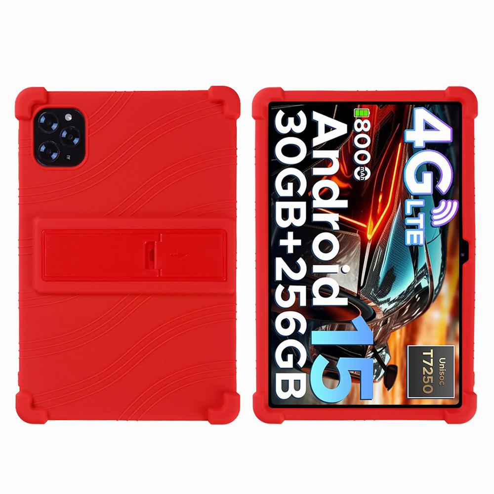 For Doogee Tab G6 Case Adjustable Kickstand Silicone Tablet Protective Cover