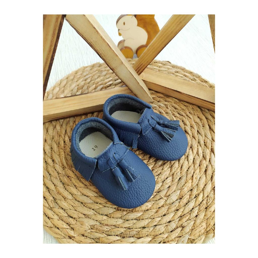 Детские мокасины King Model коричневого цвета, пинетки, детская обувь