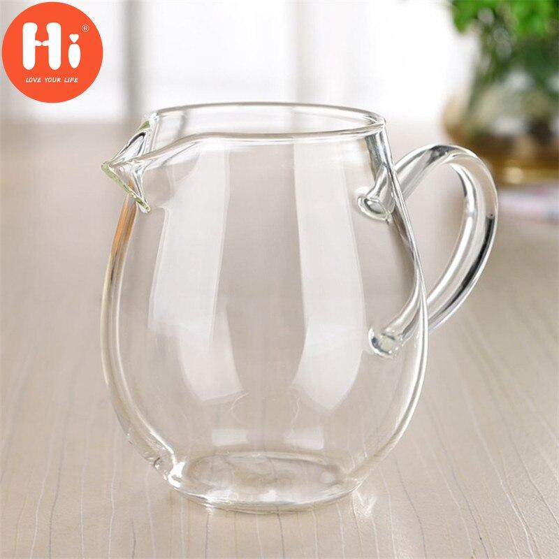Hi Transparent Heat-resistant Glass Teapot Cha Hai Gongdao Teacup Fair Mug Tea Cup Tea Set 450ML