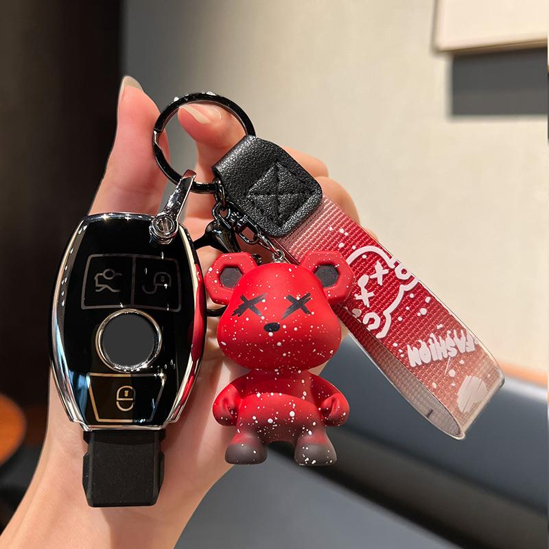 Чехол для автомобильного ключа из ТПУ для Mercedes Benz C260 ABCESG GLB GLC GLE GLS Class E200 E300 W177 W205 W213 W222 G63 X167 AMG