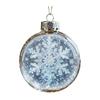 Snow Sphere Hanging Ornament Christmas Snow Scene Angel Ornament Clear Xmas Ball Decoration for Christmas Tree Home Winter Holiday Party