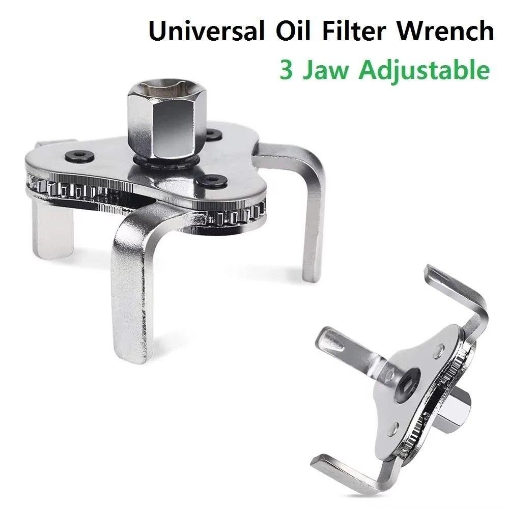 With 3 Jaw Three -claw Wrench 3Leg 2Way Universal Oil Filter Wrench Automobiles Filters