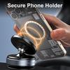 Держатель для телефона с высокой устойчивостью, защитой от сотрясений, простая установка, присоска, сильный магнит