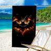 Dark Knight Rising Beach Towel - Soft, Absorbent Microfiber, Lightweight, Ideal for The Beach, Parties, Travel, Camping fan gifts