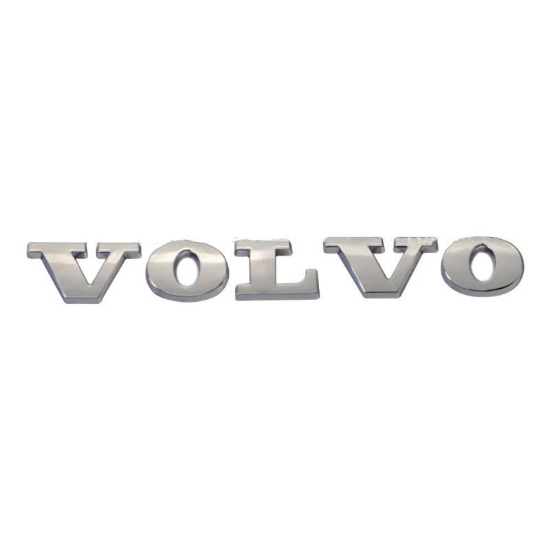 3D Metal Car Trunk Emblem Decal Letters Sticker Badge Accessories For Volvo XC90 V90 V60 XC60 V40 S80 S60 S90 C40 XC40 V70 XC70
