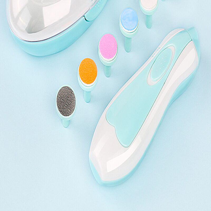 Newborn Safe Electric Nail Trimmer and Anti-Pinch Clipper