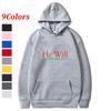Autumn Fleece Solid Color Finger Heart Korean Fashion Hooded Long Sleeve Drawstring Pockets Loose Hoodie Sweatshirts Top