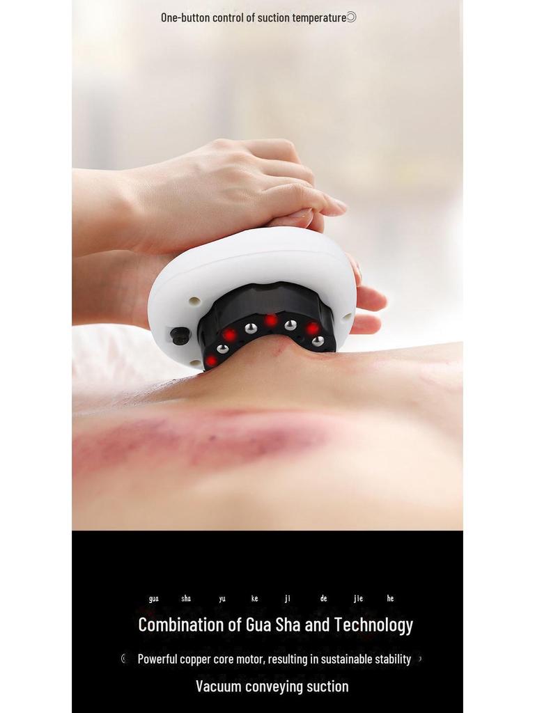 Smart Rechargeable Meridian Heating Cupping Massager