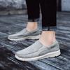 Men's Fashion Casual Sneakers Canvas Breathable Walking Loafers Comfortable Outdoor Spring and Autumn Light Flats Plus Size39-47