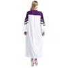 Womens Church Clergy Dress Choir Robe Minister Loose Fit Maxi Dress Priest Preacher Liturgical Dresses Dance Performance Costume