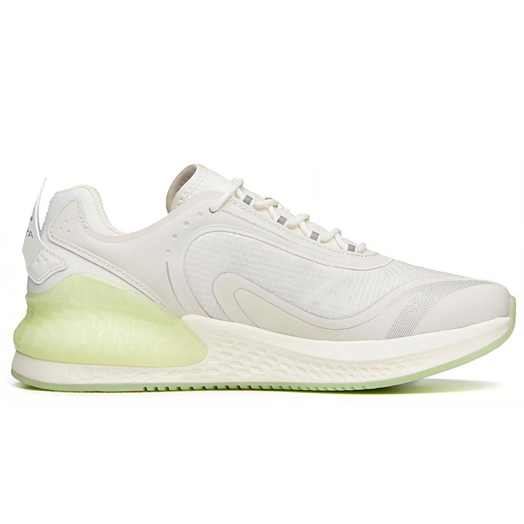 Anta Кроссовки мужские с мягкой подошвой C37+ Low Top, белые, зеленые, 912045537-7