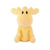 Moz Plush Yellow Pastel Toy, Sitting, [Cute Elk, Squishy, Fluffy, Colors, Cuddly, Soothing, Marshmallow-like]