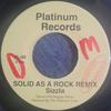 7inch Record SIZZLA / BOUNTY KILLER - Solid As A Rock (Remix) / Fat Pum P PL05 Platinum Jamaica Reggae, Ska & Dub Used