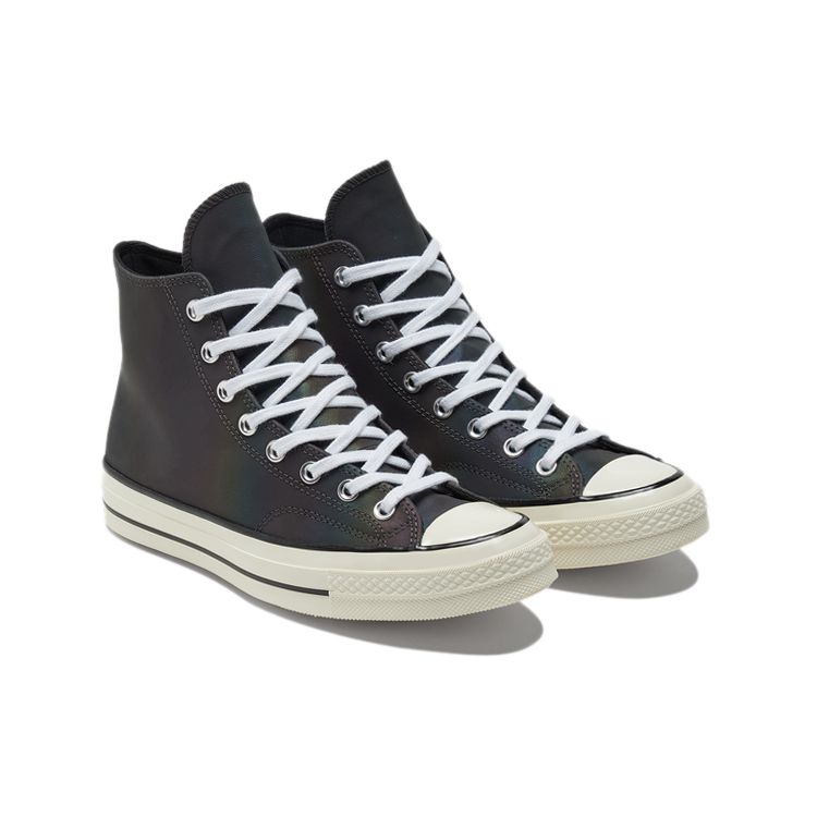 Converse 1970s Chuck Taylor All Star Classic High Top Canvas Shoes Unisex Sneakers Charcoal-Black 172510C
