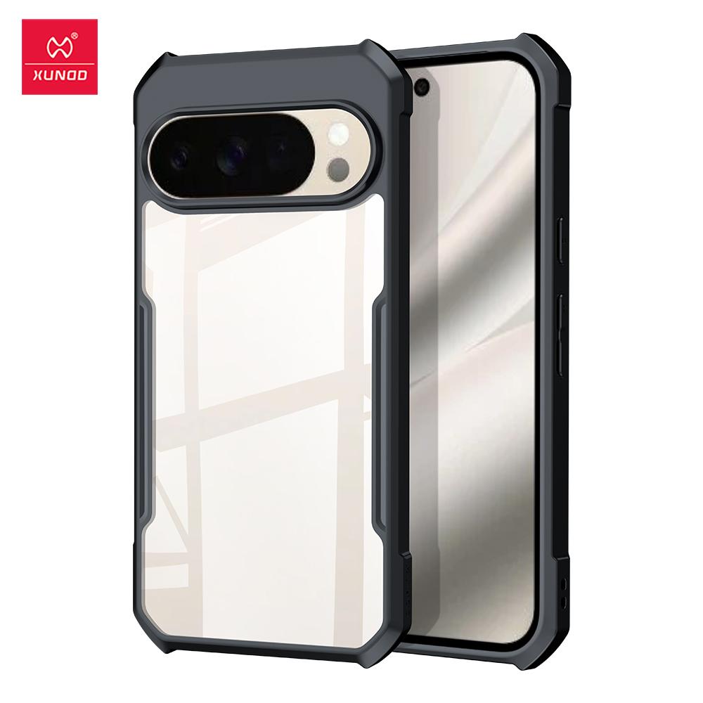 Xundd for Google Pixel 10 Pro/10 Pro XL Case Ultra Clear Back Cover, Airbag Shockproof Acrylic+TPU Hybrid Protective Phone Shell