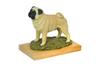 Pug - Painted Figurine, Statue, Figure, Made by the Artist, Brand