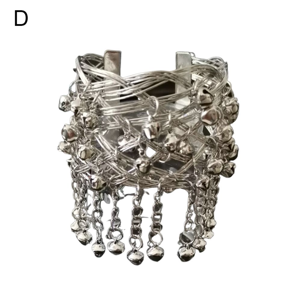 Браслет Ювелирные изделия Женский Браслет на предплечье Цепочка на руку Геометрический узор Браслеты Колокольчики Кисточки Подвески