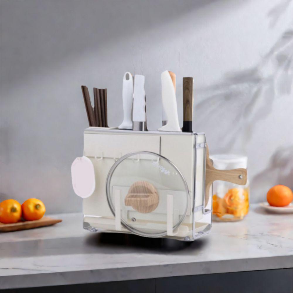 Rust-proof Chopstick Bucket Large Capacity Cooking Utensil Holder Kitchen Cutter Rack Kitchen