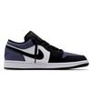 Jordan Air Jordan 1 Low top Vintage Basketball Shoes Men's Purple Black 553558-040(Team1919--)