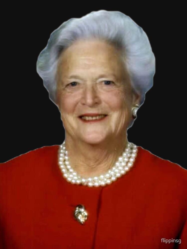 Barbara Barbara Bush Portait Essential T-Shirt