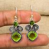 Peridot Earrings Gemstone Jewelry, 925 Solid Sterling Silver Earrings, Handmade Jewelry Birthstone Earrings, Gift For Him