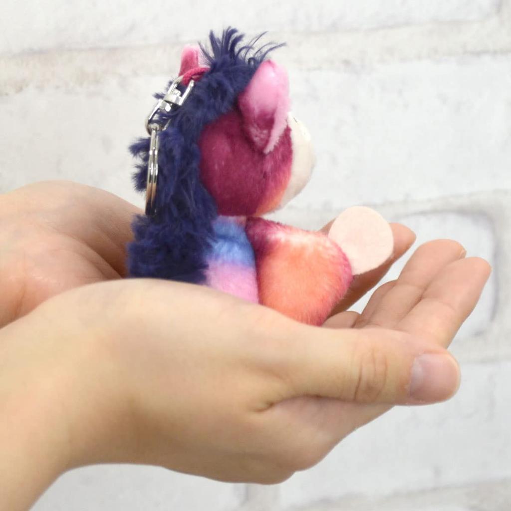 Wild Friends 2022 Flying Squirrel Macy NICI Plush Toy from Germany, Gift, Animal Bean Bag, BB Keychain, Eco-Friendly, Sustainable, Recycled, Pink, W9