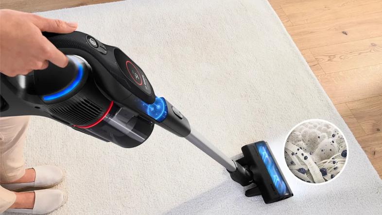 Bosch BCS931BQC Upright Vacuum Cleaner, Black