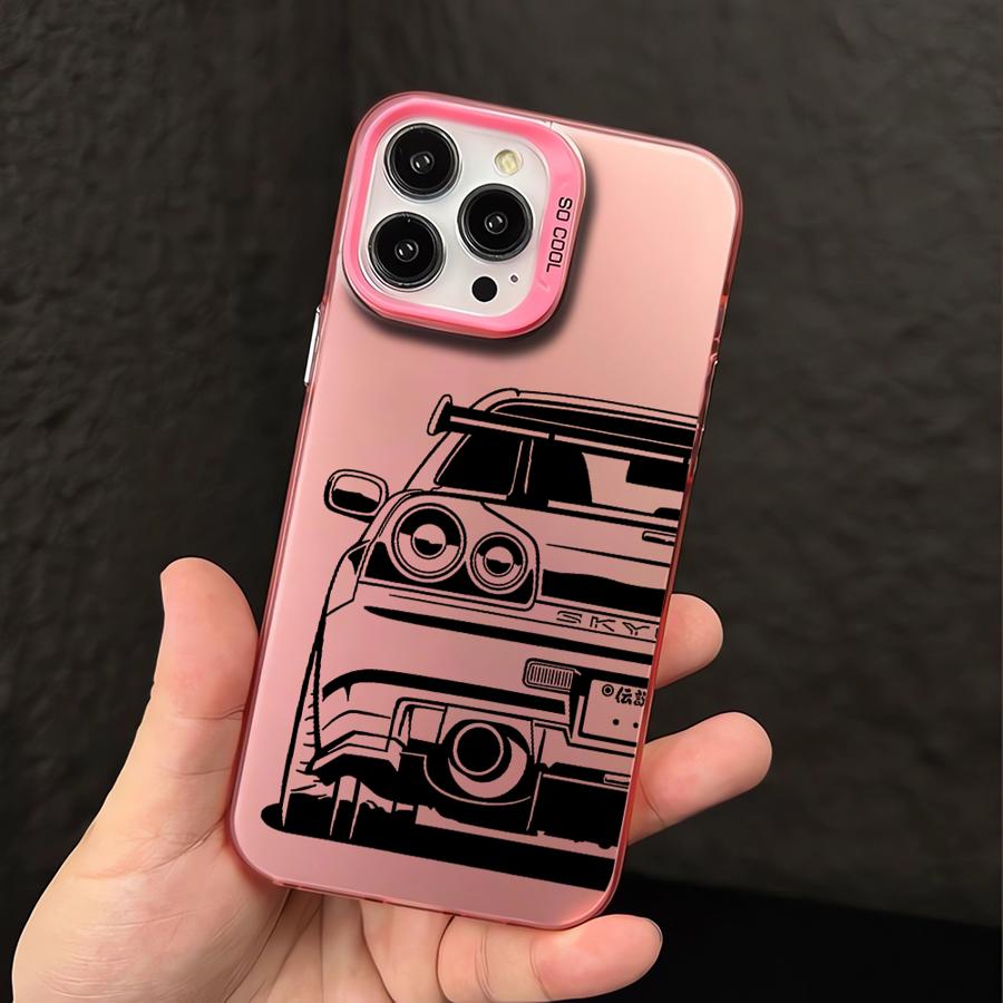 Крутой чехол для телефона JDM Dream Car для iPhone 16 Pro 15 Pro Max 14 13 12 11 XS 14 Pro Max 16 Plus 14Pro 12Pro Мягкий чехол