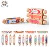 Baby Wooden Rotating Jigsaw Puzzle Hand Bell Toy Baby Mobile Musical Rattle Toy Montessori Puzzle Game For Babies Newbaby Gift