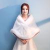 Winter Bridal Wool Wedding Dress To Keep Warm and Thick Cloak
