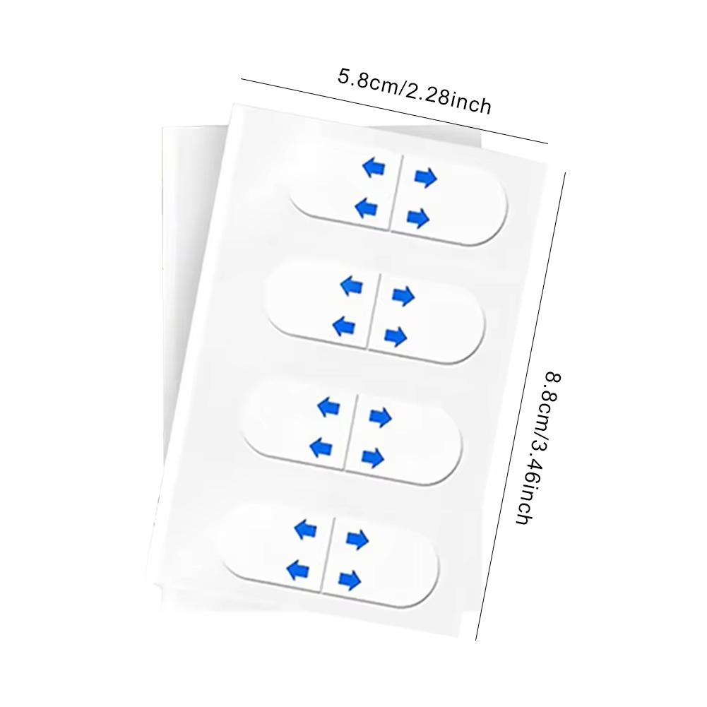 Портативные полоски для подтяжки лица 60 шт. безопасные ингредиенты антивозрастные пластыри водонепроницаемые эластичные дышащие для лица лба шеи