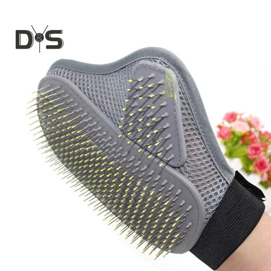 Перчатки для мытья собак, щетка для мытья домашних животных с высокой плотностью зубцов, перчатки для удаления шерсти домашних животных, средства для ухода и массажа собак и кошек