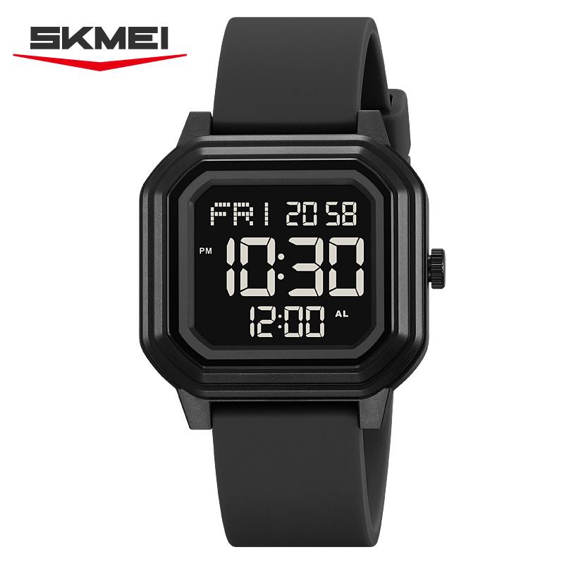 SKMEI 2558 Fashion Sports Men's Electronic Watch Multifunctional Countdown Digital Watch Student Luxury Clock Relgios Masculino