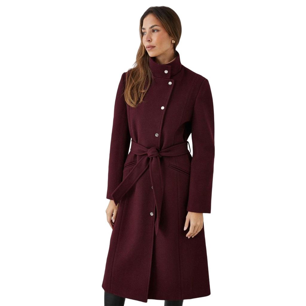 Principles Womens/Ladies Belted Funnel Neck Coat