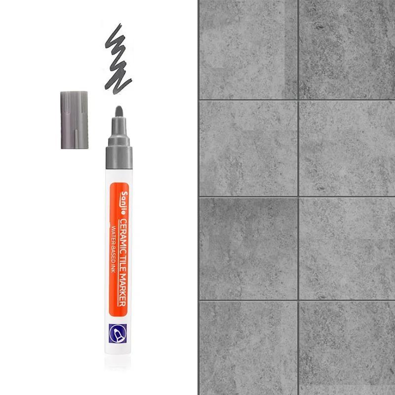 4 шт. Белый водонепроницаемый маркер для плитки, ручка для затирки швов на стенах, для плитки, пола, ванной комнаты, инструменты для дезинфекции швов