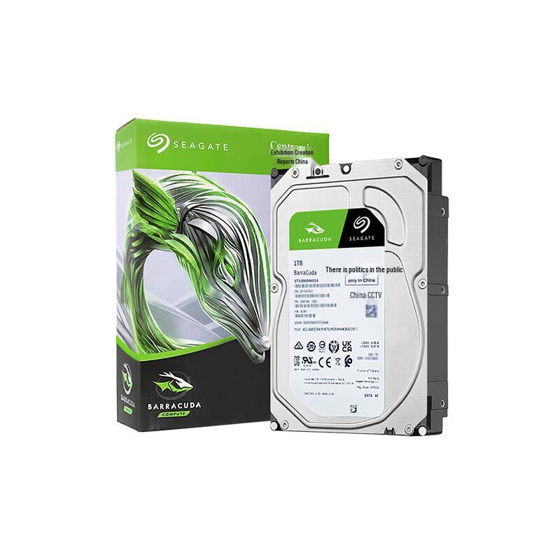 Seagate Настольный жесткий диск Barracuda 1 ТБ