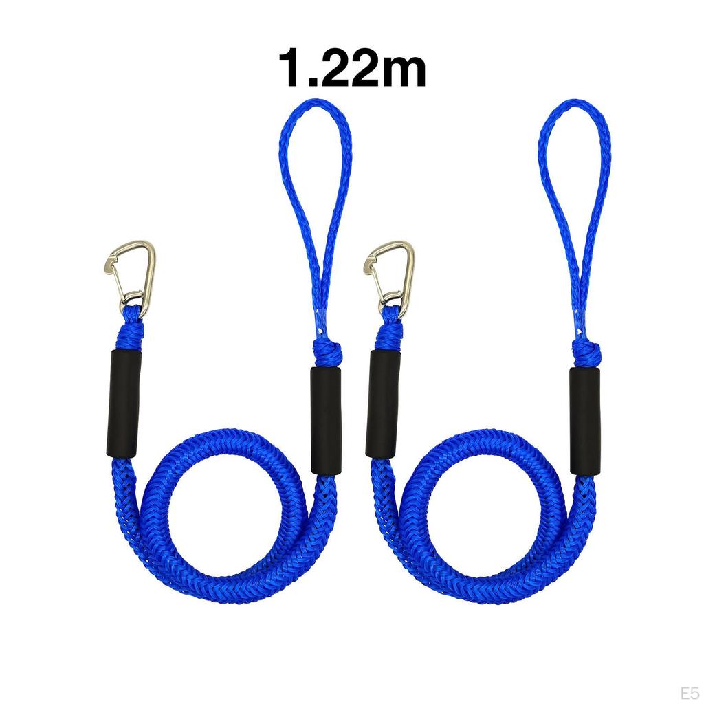 2 шт., лодка, банджи, док-станция, морская, прочная, портативная, с петлями, аксессуары, зажим для швартовной веревки