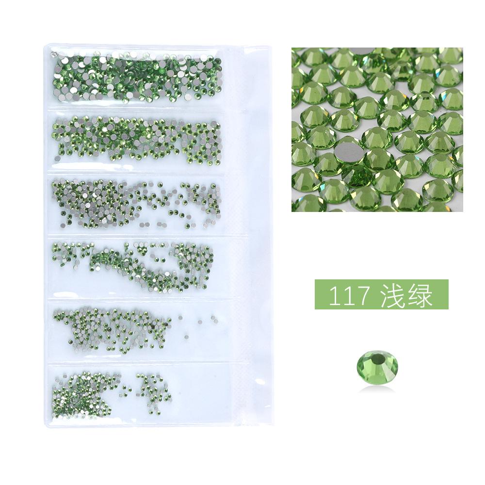 Flat Bottom Rhinestone Nail Drill Diy Nail Mobile Phone Case Sticker Drill, Jewelry Accessories, Bag Size Mixed Nail Drill