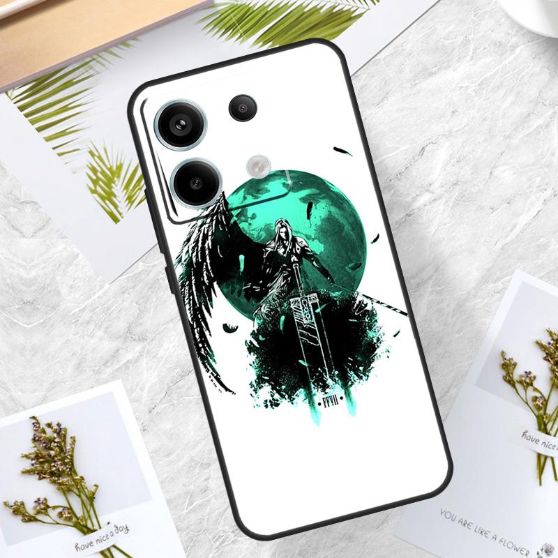 Чехол Final Fantasy VII для Xiaomi Redmi Note 13 11 8 9 10 12 Pro 12S 11S 10S 9S Redmi 13C 9C 10C 12C Funda