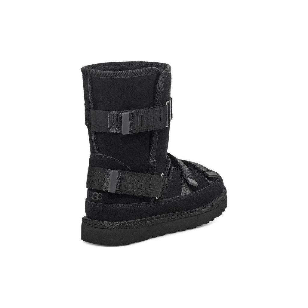 UGG Other Non-Slip Warm Simple Fashion Mid-Calf Snow Boots Women Boots Black 1133470-BLK